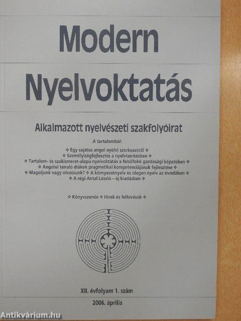 Modern Nyelvoktatás 2006. április