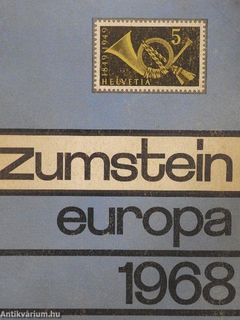 Briefmarken-katalog Zumstein - Europa 1968