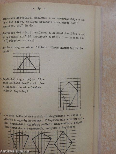 Matematikai feladatgyüjtemény 6.