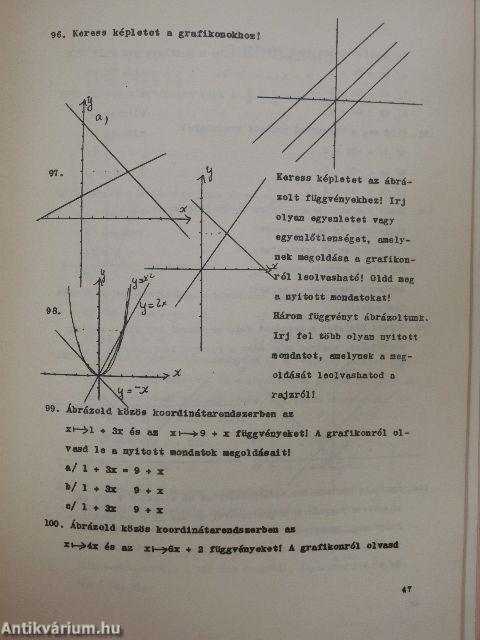 Feladatgyűjtemény 7.