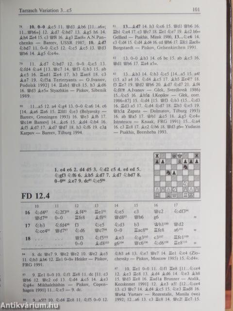 Encyclopaedia - Modern Chess Opening - Semi-Open Games