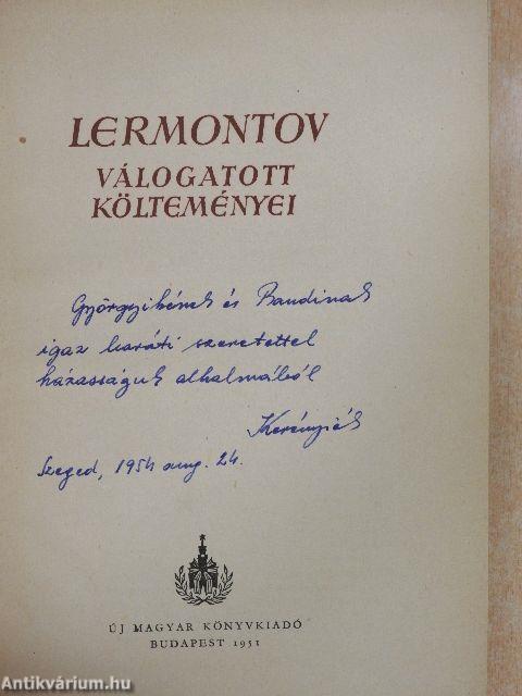 Lermontov válogatott költeményei