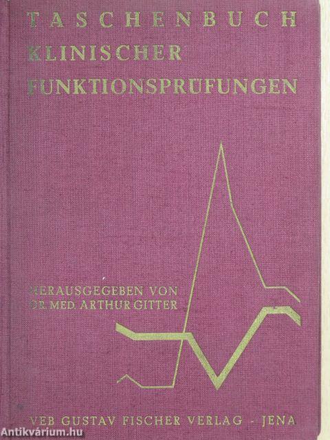 Taschenbuch Klinischer Funktionsprüfungen