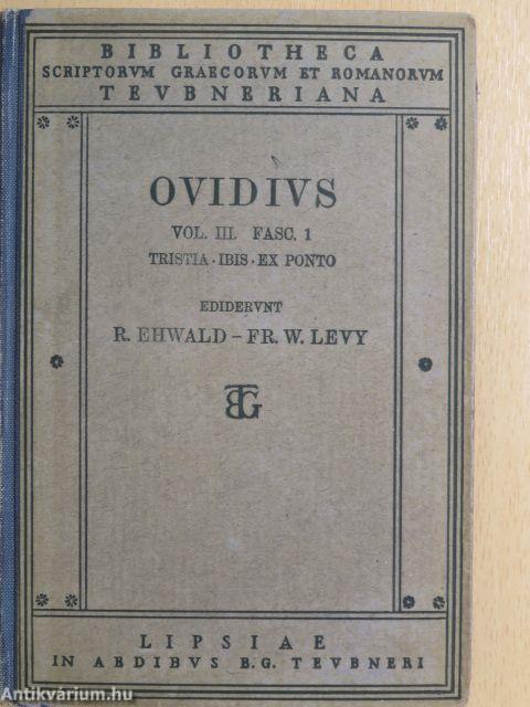 P. Ovidius Naso III/1-2.