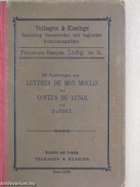 Elf Erzählungen aus Lettres de mon moulin und Contes du lundi