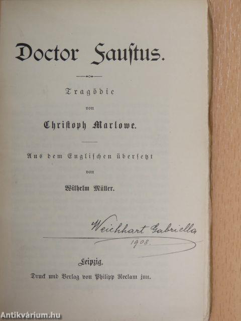 Doctor Faustus (gótbetűs)