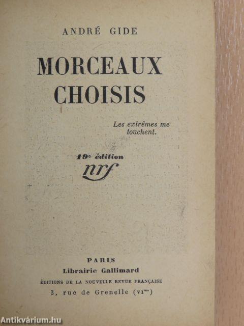 Morceaux choisis