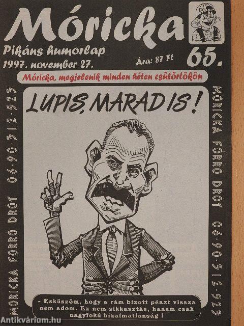 Móricka 1997. november 27.