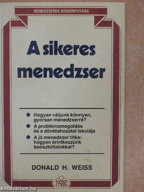 A sikeres menedzser