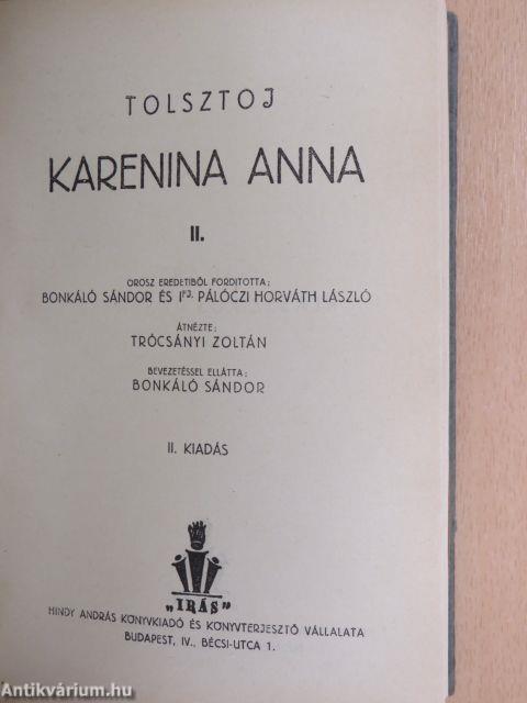 Karenina Anna I-IV.