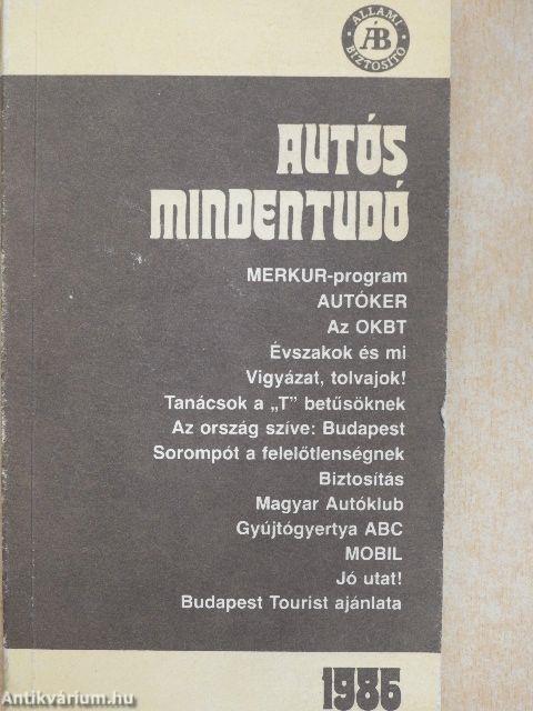 Autós mindentudó 1986