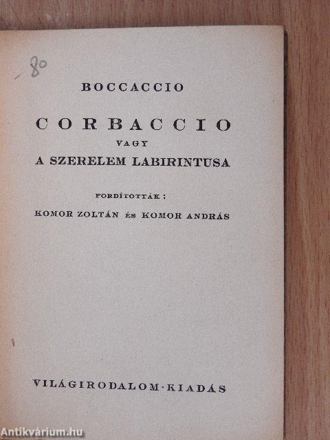 Muzsika/Napkeleti szerelmek/Corbaccio vagy a szerelem labirintusa