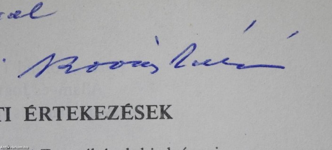 A magyar politikai és jogi gondolkodás történetéből (dedikált példány)