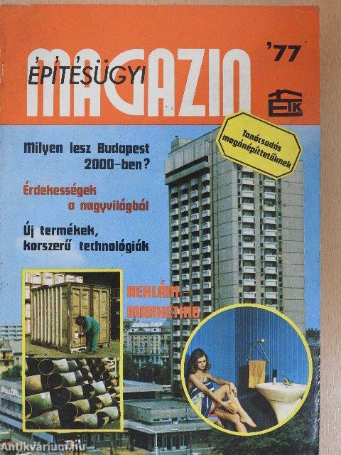 Építésügyi magazin '77