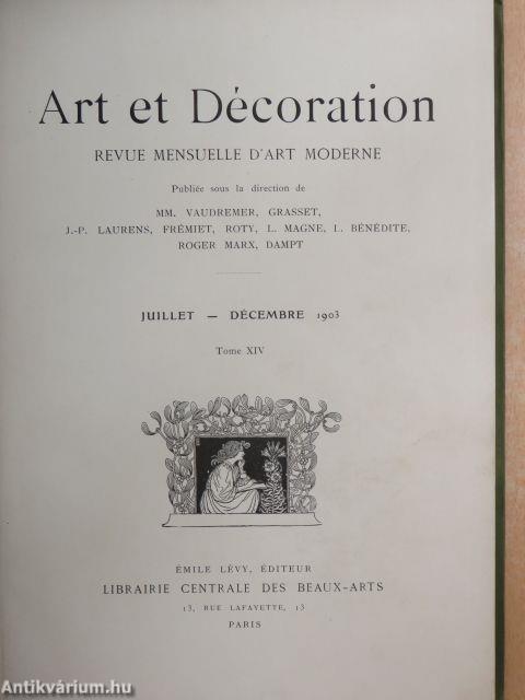 Art et Décoration Juillet-Décembre 1903