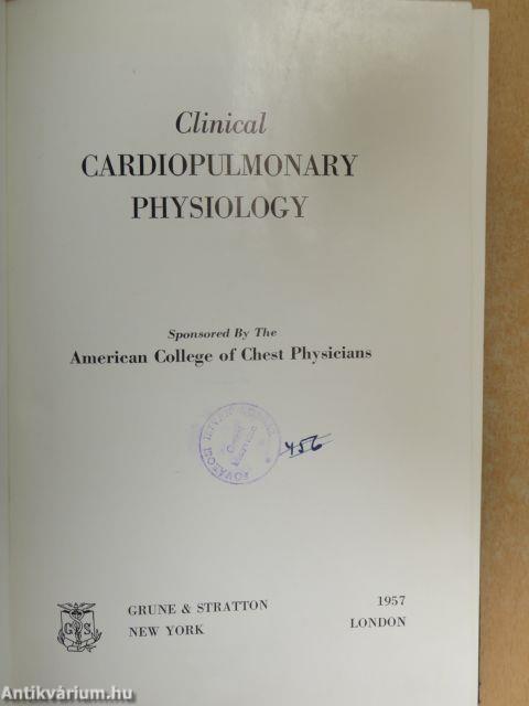 Clinical Cardiopulmonary Physiology