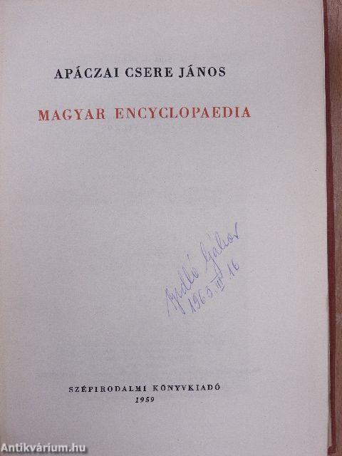 Magyar Encyclopaedia