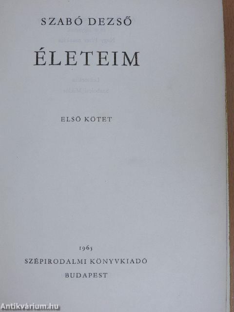 Életeim I-II.