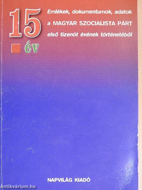 15 év