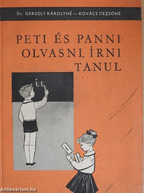 Peti és Panni olvasni, írni tanul