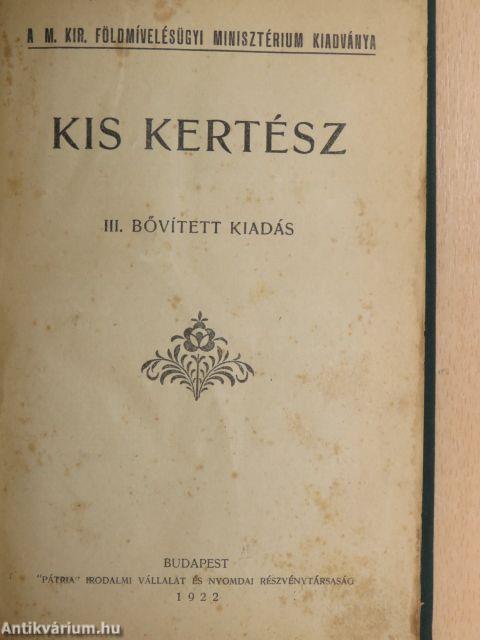 Kis kertész