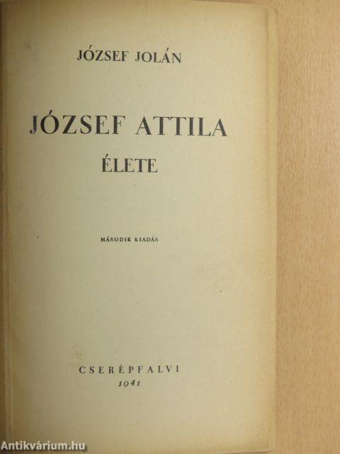 József Attila élete