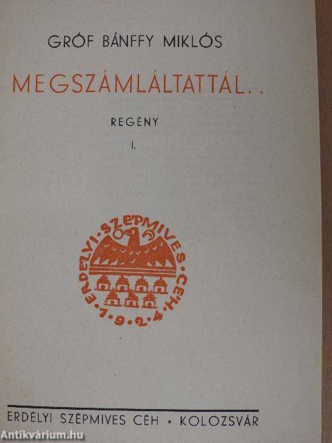 Megszámláltattál I-II.