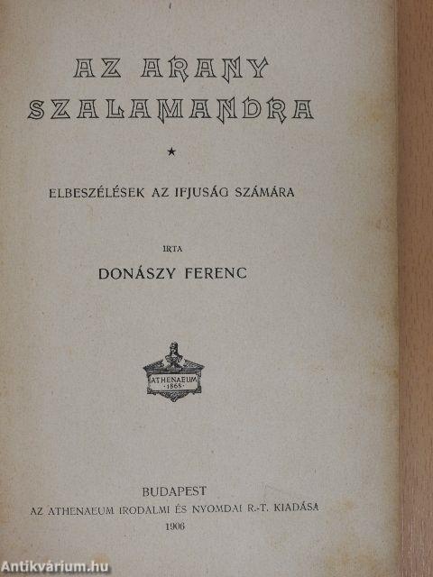 Az arany szalamandra