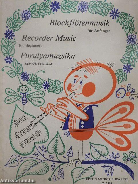 Furulyamuzsika/Blockflötenmusik/Recorder music