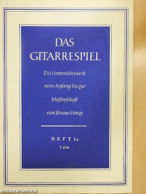 Das Gitarrespiel 1a