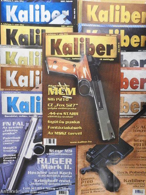 Kaliber 2001. (nem teljes évfolyam)