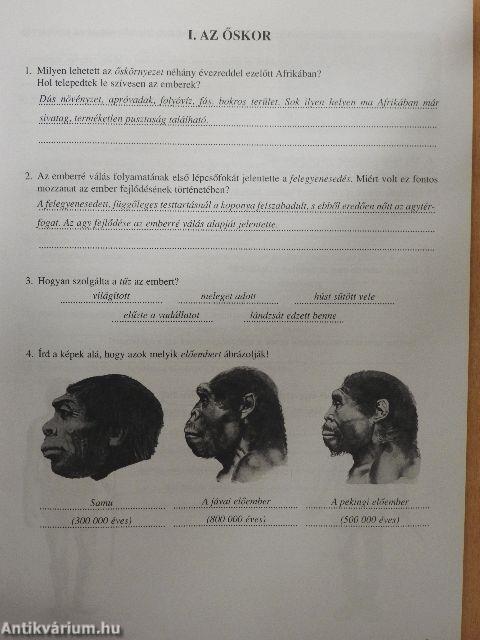 Történelem munkafüzet 5.