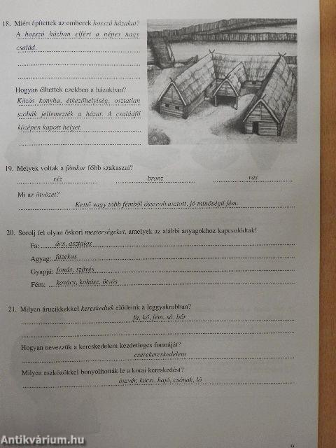 Történelem munkafüzet 5.