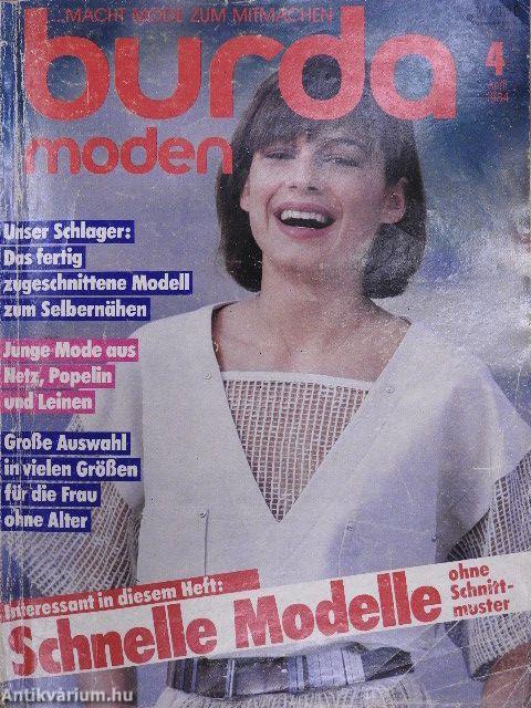 Burda Moden April 1984