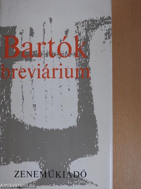 Bartók breviárium