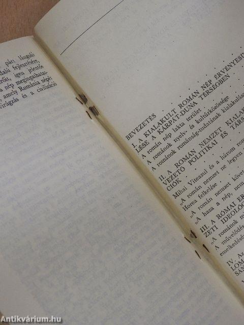 A román nemzet és az egységes román nemzeti állam kialakulása