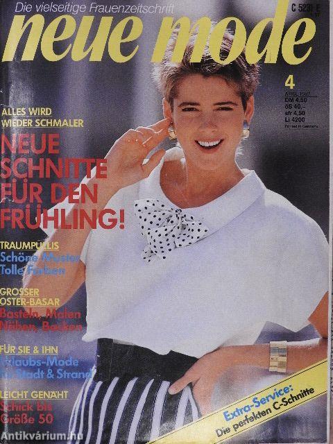 Neue Mode April 1987