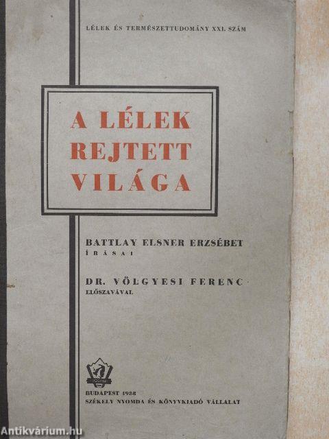 A lélek rejtett világa