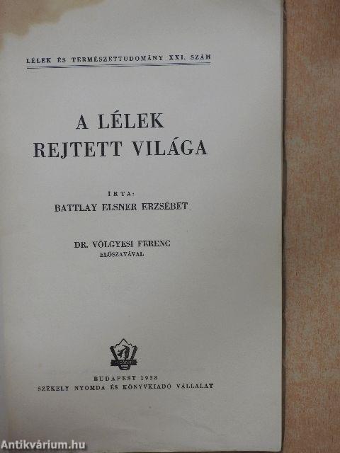 A lélek rejtett világa