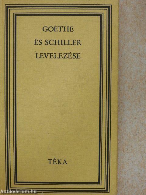 Goethe és Schiller levelezése