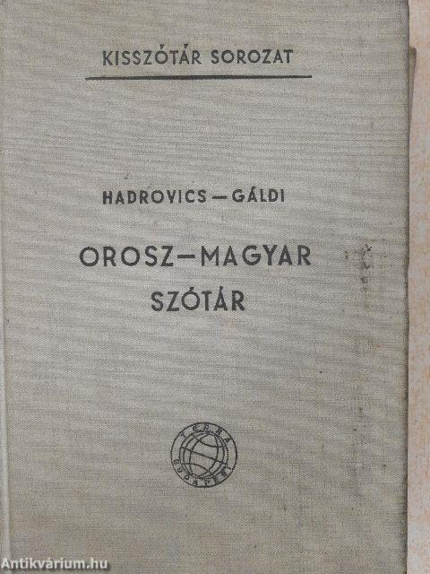 Orosz-magyar szótár