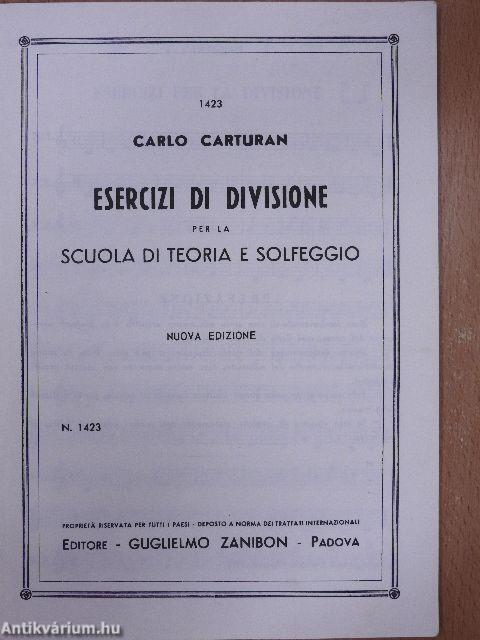 Esercizi di Divisione