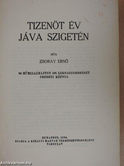 Tizenöt év Jáva szigetén