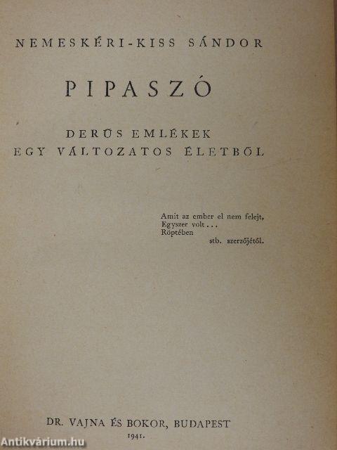 Pipaszó