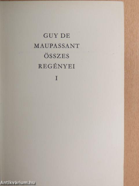 Maupassant összes regényei I. (töredék)