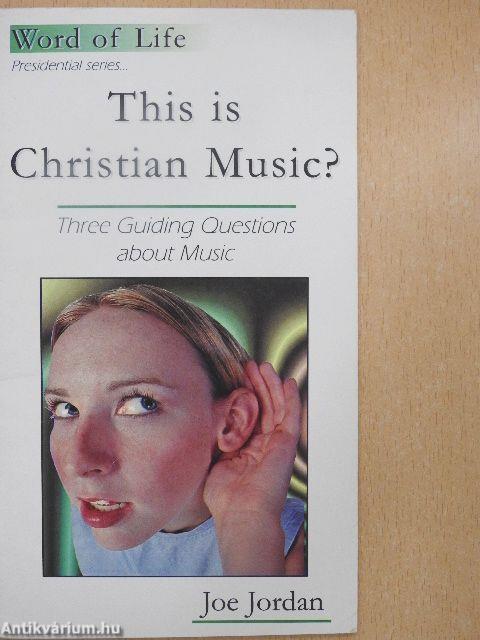 This is Christian Music?