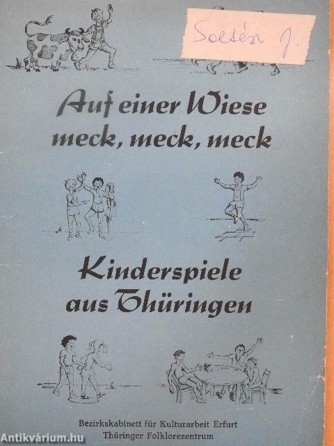 Auf einer Wiese meck, meck, meck