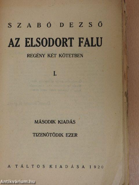 Az elsodort falu I-II.