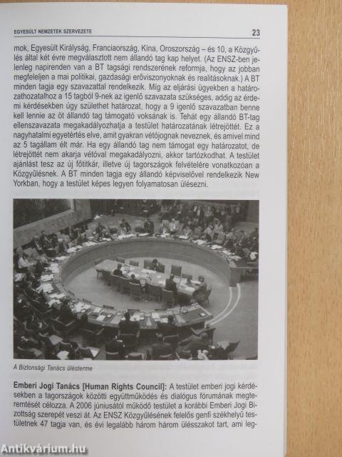 Nemzetközi szervezetek kislexikona