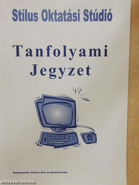 Stílus Oktatási Stúdió Tanfolyami Jegyzet